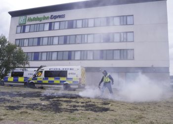 ‘They tried to kill people:’ Rotherham residents despair after riot at hotel housing asylum seekers
