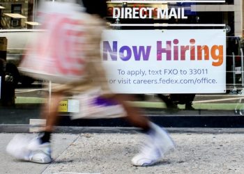U.S. added 818,000 fewer jobs than thought, adding to concerns about a slowing economy