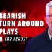 Top Ten Charts for August: Two Bearish Turnaround Plays