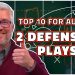 Top Ten Charts for August: Two Key Defensive Plays