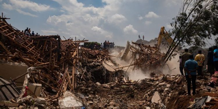 Landslide at landfill in Uganda’s capital kills 8 people