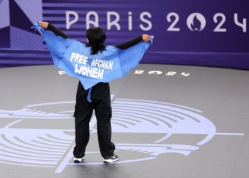 Olympic breaking athlete disqualified for ‘free Afghan women’ cape