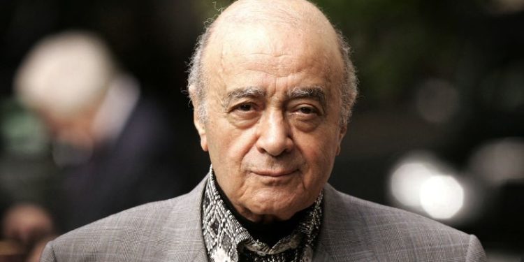 Harrods ‘utterly appalled’ by allegations that former owner Mohamed Al Fayed raped staff