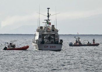 Sunken superyacht believed to contain watertight safes with sensitive intelligence data