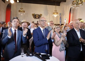 Germany’s far-right party AfD set to win one state election, and is level in another, exit polls show