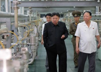 North Korea releases images of Kim Jong Un visiting a uranium enrichment site, giving rare glimpse inside its nuclear program
