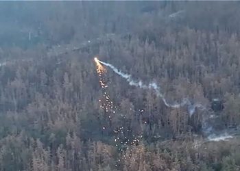 Ukraine’s ‘dragon drones’ rain molten metal on Russian positions in latest terrifying battlefield innovation