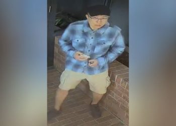 Hunt widens for man who allegedly threw scalding coffee on baby