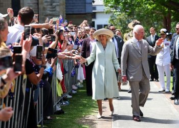 Britain’s King Charles and Queen Camilla attend church on Australia tour