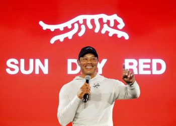 Trademark dispute emerges over Tiger Woods’ new logo