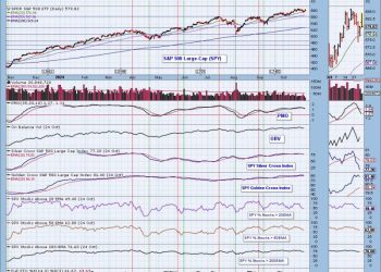 PMO SELL Signals on All Indexes But One