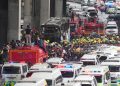 At least 20 children and teachers feared dead in Bangkok school bus fire