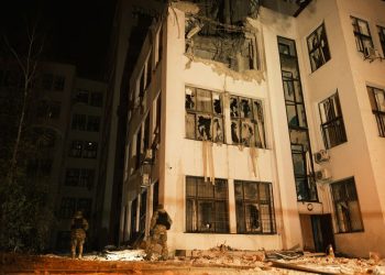 Russia bombs historic Soviet skyscraper in Ukraine’s Kharkiv