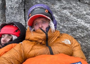 ‘Our dreams were falling down the mountain’: American and British climbers stranded in the Himalayas for three days