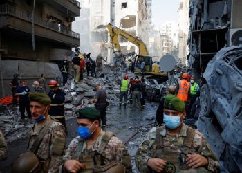 At least 11 killed after Israeli strike flattens building in central Beirut, Civil Defense says