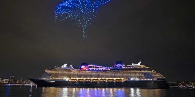 Disney debuts its latest cruise ship, Treasure, as part of a plan to double its fleet by 2031