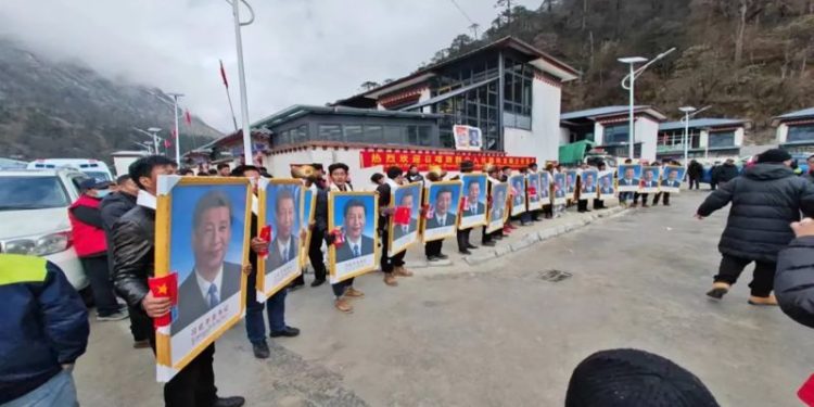 China is building new villages on its remote Himalayan border. Some appear to have crossed the line