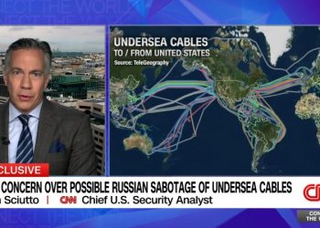 Two undersea cables in Baltic Sea disrupted, sparking warnings of possible ‘hybrid warfare’