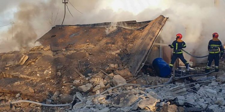 Russia hits power grid with one of its largest-ever attacks on Ukraine, foreign minister says