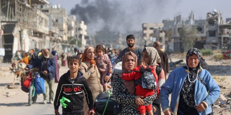 Human Rights Watch accuses Israel of mass displacement in Gaza amounting to a war crime