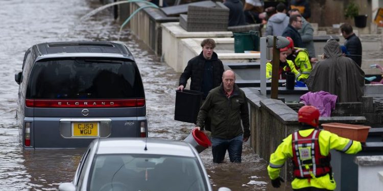 Several dead as Storm Bert wreaks havoc across parts of Britain