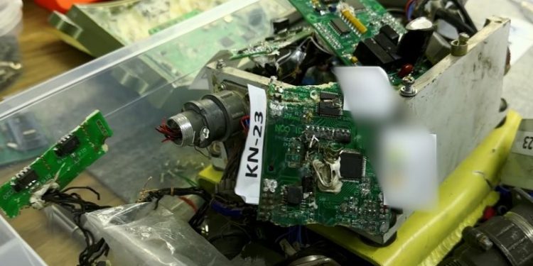 Ukraine is being hit with a surge of attacks using North Korean missiles. Western components help make it possible