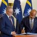 Nauru agrees to give Australia veto rights overpacts with third nations including China