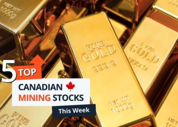 Top 5 Canadian Mining Stocks This Week: Sanu Gold Sparkles with 200 Percent Gain