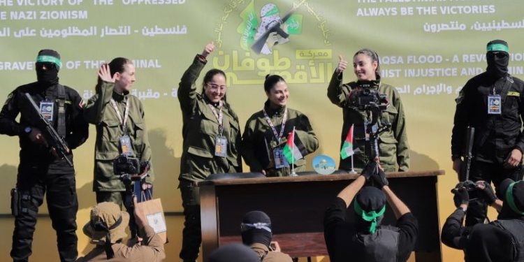 Four hostages freed but Israel accuses Hamas of failing to meet ceasefire obligations