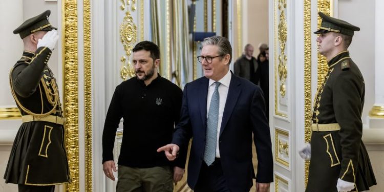 British PM caps a week of frenzied diplomacy, as Ukraine’s European allies try to strengthen its hand