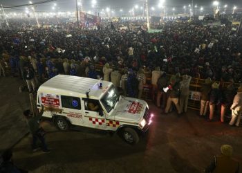 Several injured in crowd crush at India’s Kumbh Mela religious festival