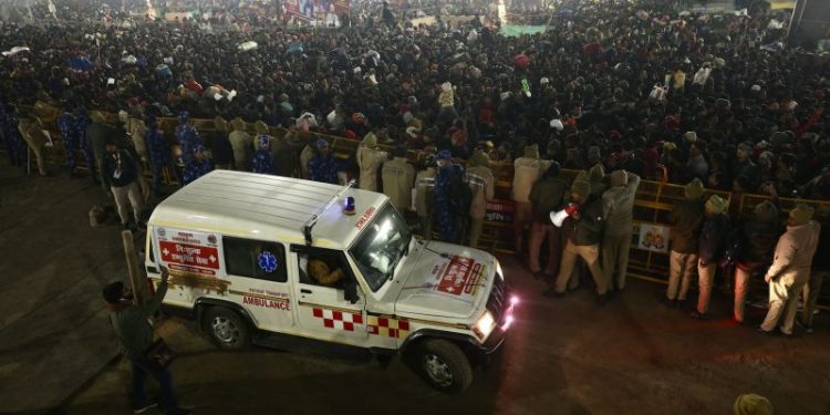 Several injured in crowd crush at India’s Kumbh Mela religious festival