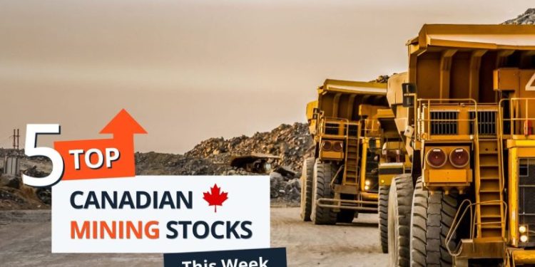 Top 5 Canadian Mining Stocks This Week: Wealth Minerals Charges Up 64 Percent