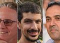 Hamas to release three Israeli men Saturday in latest round of exchanges under ceasefire deal