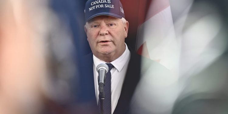 Ontario to remove U.S. alcohol from shelves after Trump’s tariffs announcement