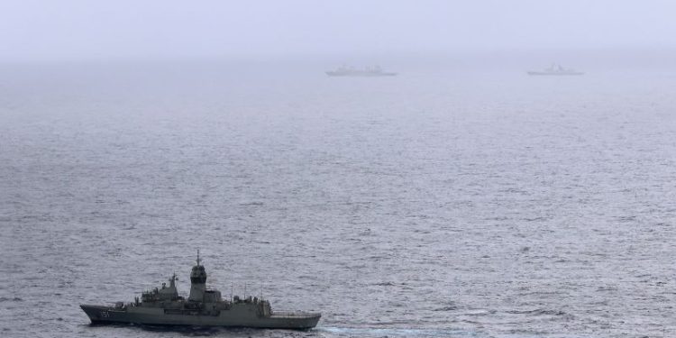 Australia found out about Chinese navy live-fire drills through a commercial pilot, official says