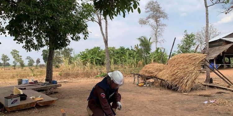 Decades-old grenade kills two toddlers in rural Cambodia