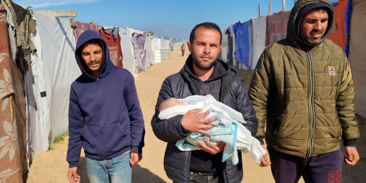 Six babies die of hypothermia in Gaza, health officials say