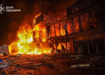 Ukraine port city ‘on fire’ after ‘massive’ Russian attack as Trump projects optimism ahead of peace talks