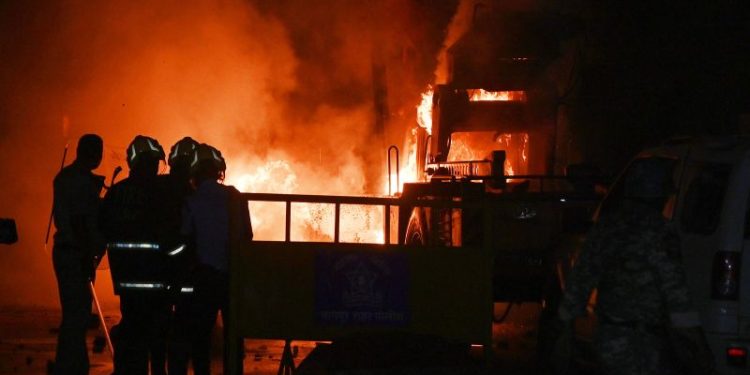 Clashes erupt in western India as Hindu groups demand demolition of Mughal ruler’s tomb