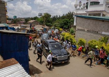 British man killed in Kenya after being knocked over by president’s speeding motorcade