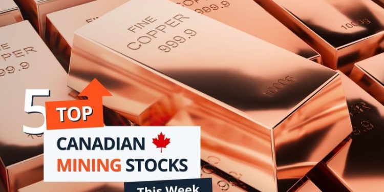 Top 5 Canadian Mining Stocks This Week: Euro Sun Gains 54% as Copper Hits New High