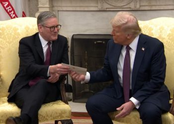 What did King Charles say in his letter to Donald Trump?