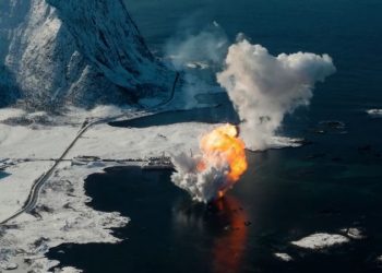 Orbital rocket crashes seconds after take-off in rare European spaceport launch