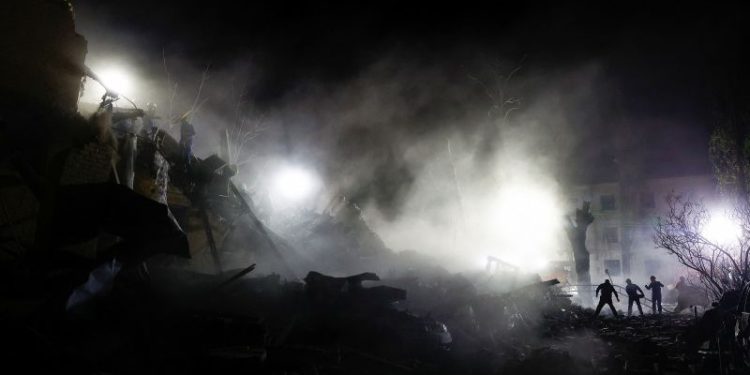 Russia launches deadly strikes on Ukraine’s capital as Trump accuses Zelensky of harming peace talks