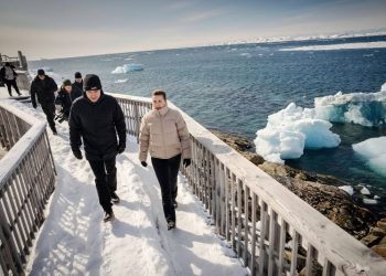 Danish prime minister visits Greenland as Trump seeks control of the Arctic territory