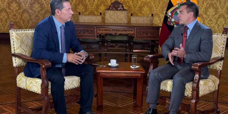 Ecuador ‘would love to have US forces’ helping in gang crackdown, president says