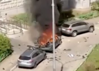 Russia says ‘Ukrainian special services agent’ detained in connection with car blast that killed a Russian general