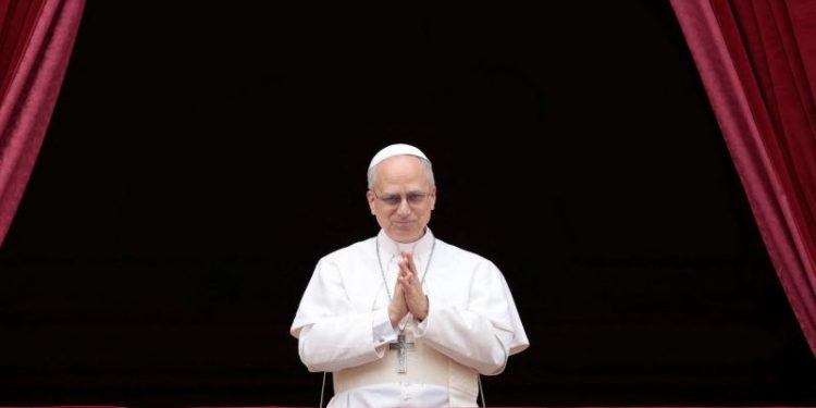 ‘Never again war!’ Pope Leo calls for peace in Ukraine and Gaza in first Vatican address since his election