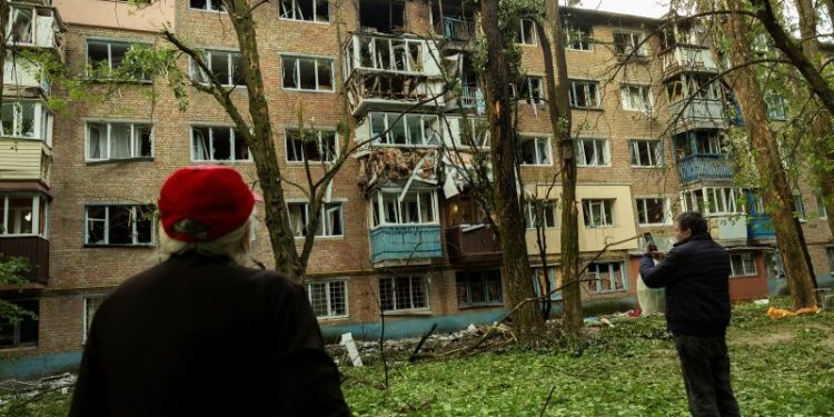 Russia attacks Ukrainian capital with missiles and drones, hours after prisoner swap begins